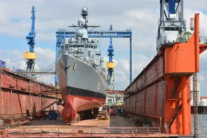 British shipyard